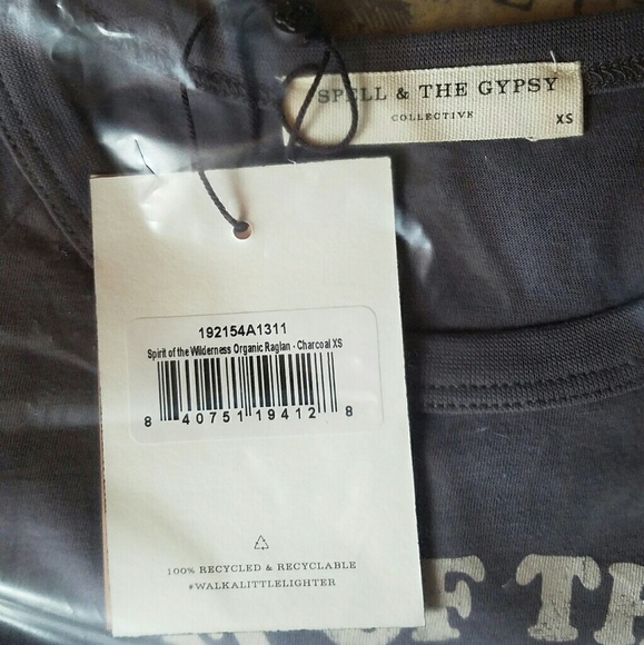New spell spirit of the wilderness tee raglan XS - Picture 8 of 8
